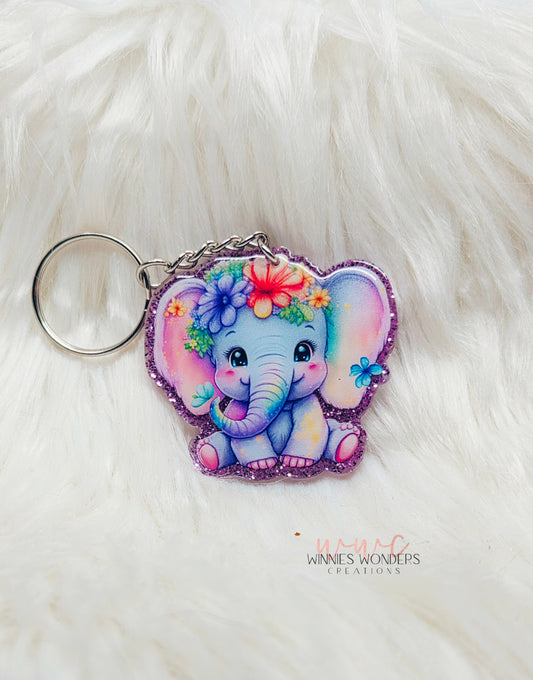 Elephant Keychain