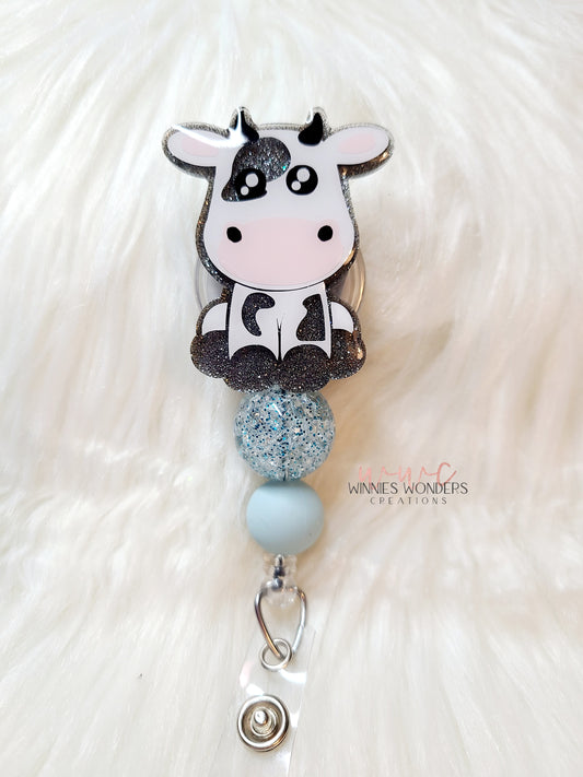 Cow Badge Reel