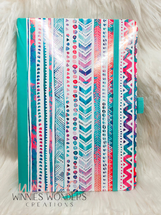 8.5 x 5.5 Notebook/Journal w/ Pen Holder