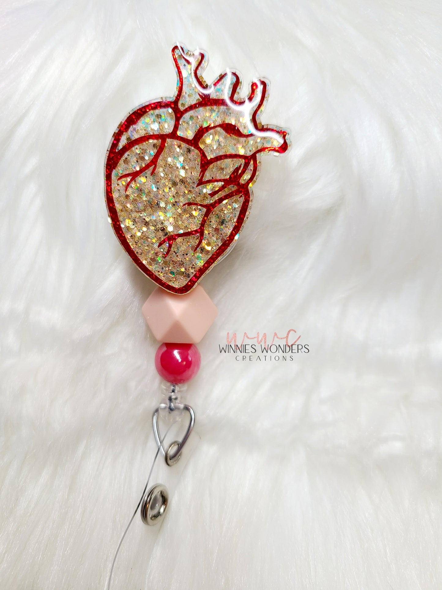 Anatomical Heart Badge Reel