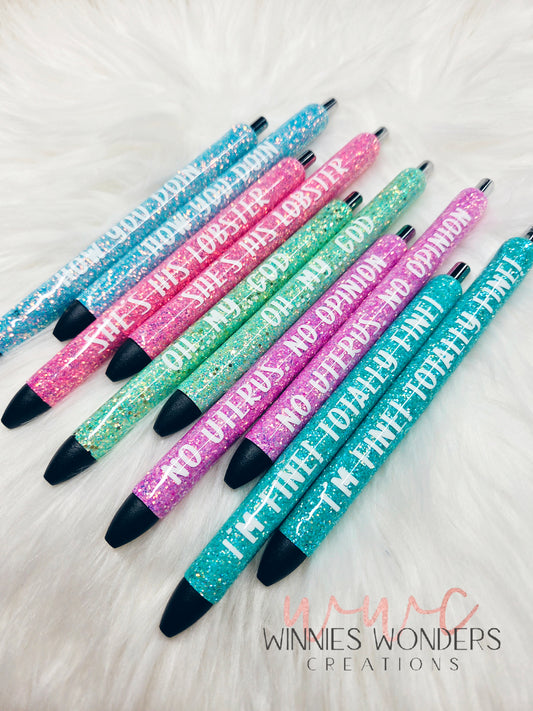 Friends Inspired Pen Pack #2