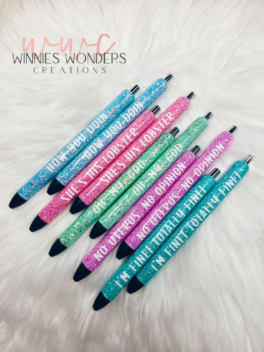 Friends Inspired Pen Pack #2