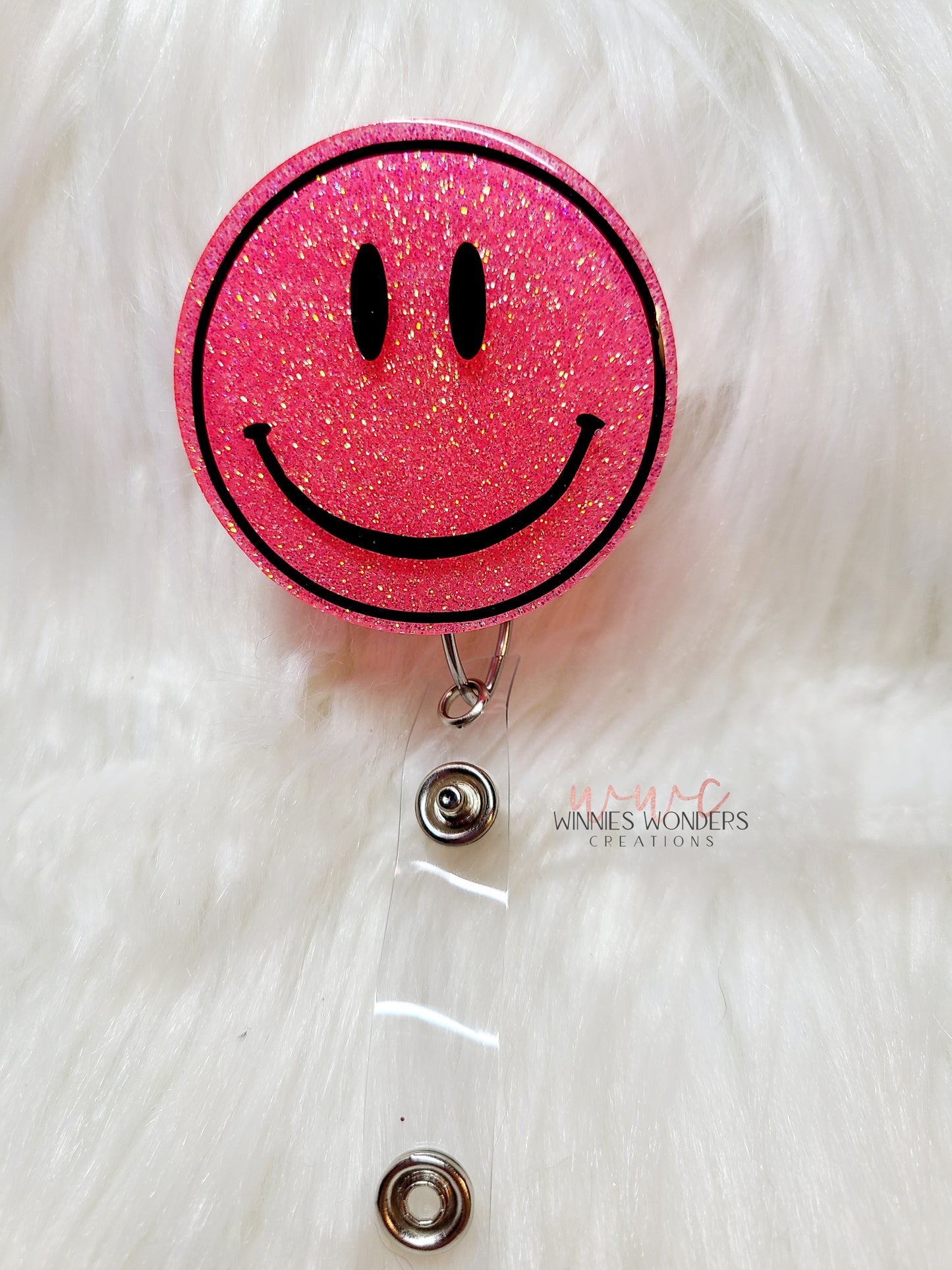 Smiley Badge Reel