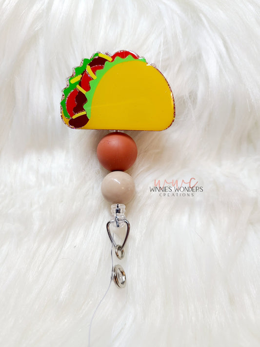 Taco Badge Reel