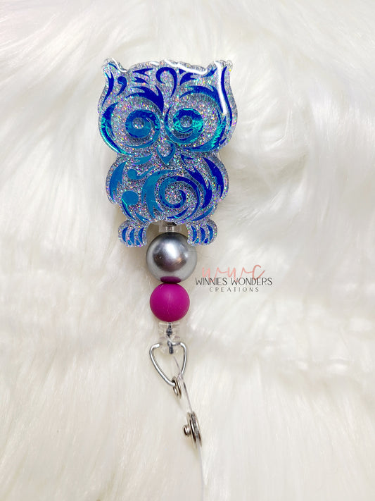 Owl Badge Reel