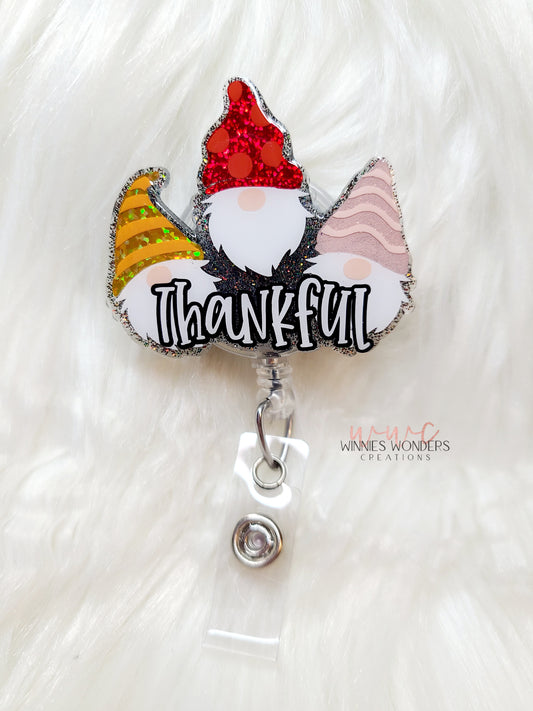 Thankful Gnomes Badge Reel