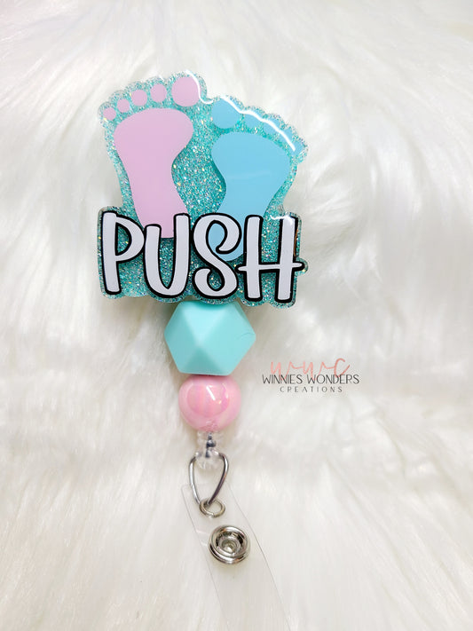 PUSH Badge Reel