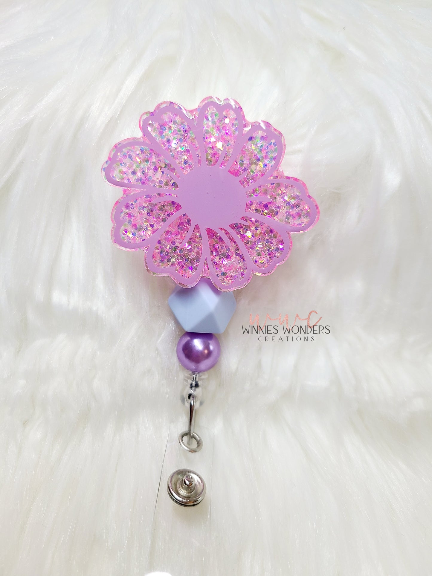 Flower Badge Reel