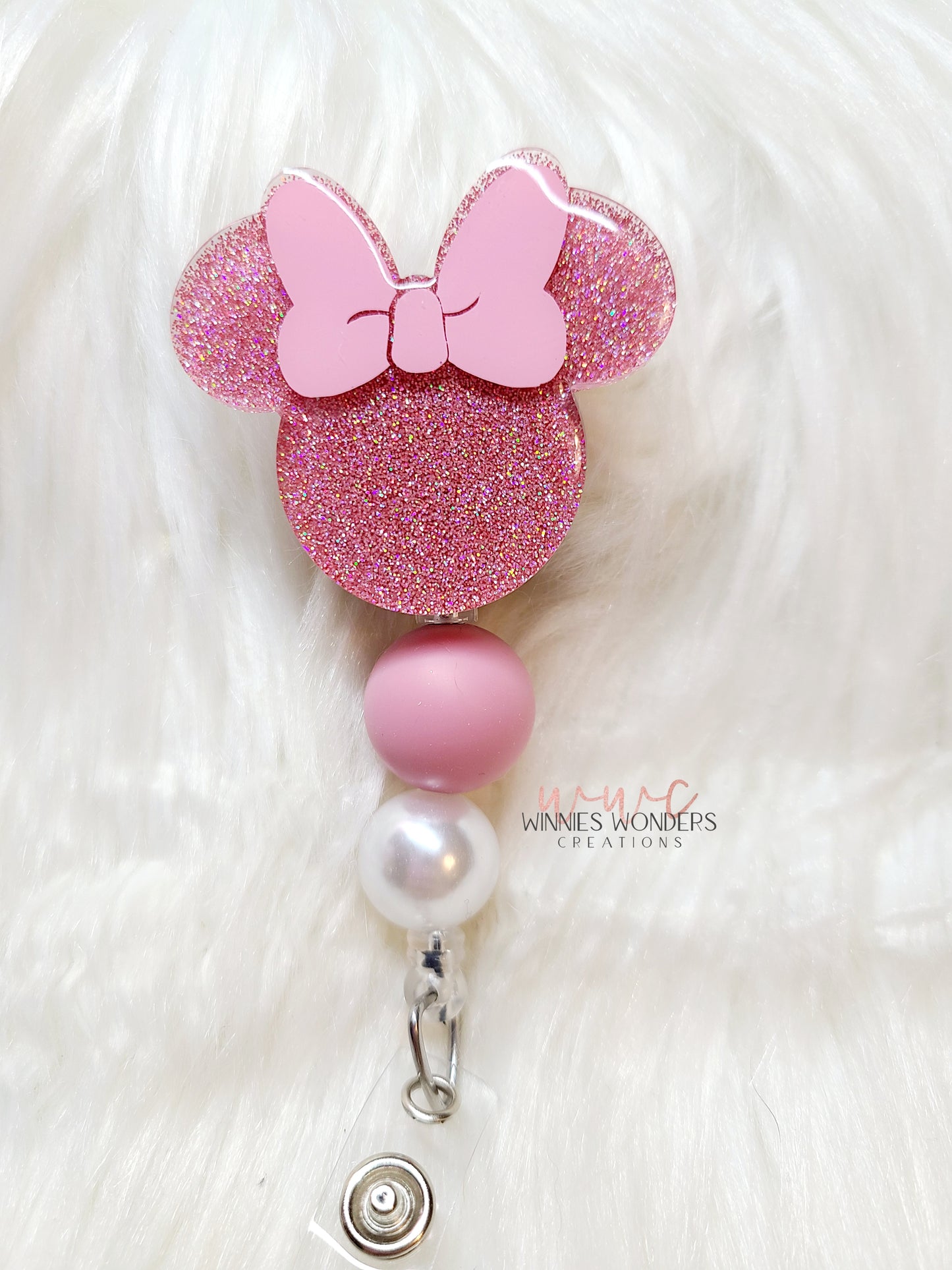 Minnie Ears Badge Reel