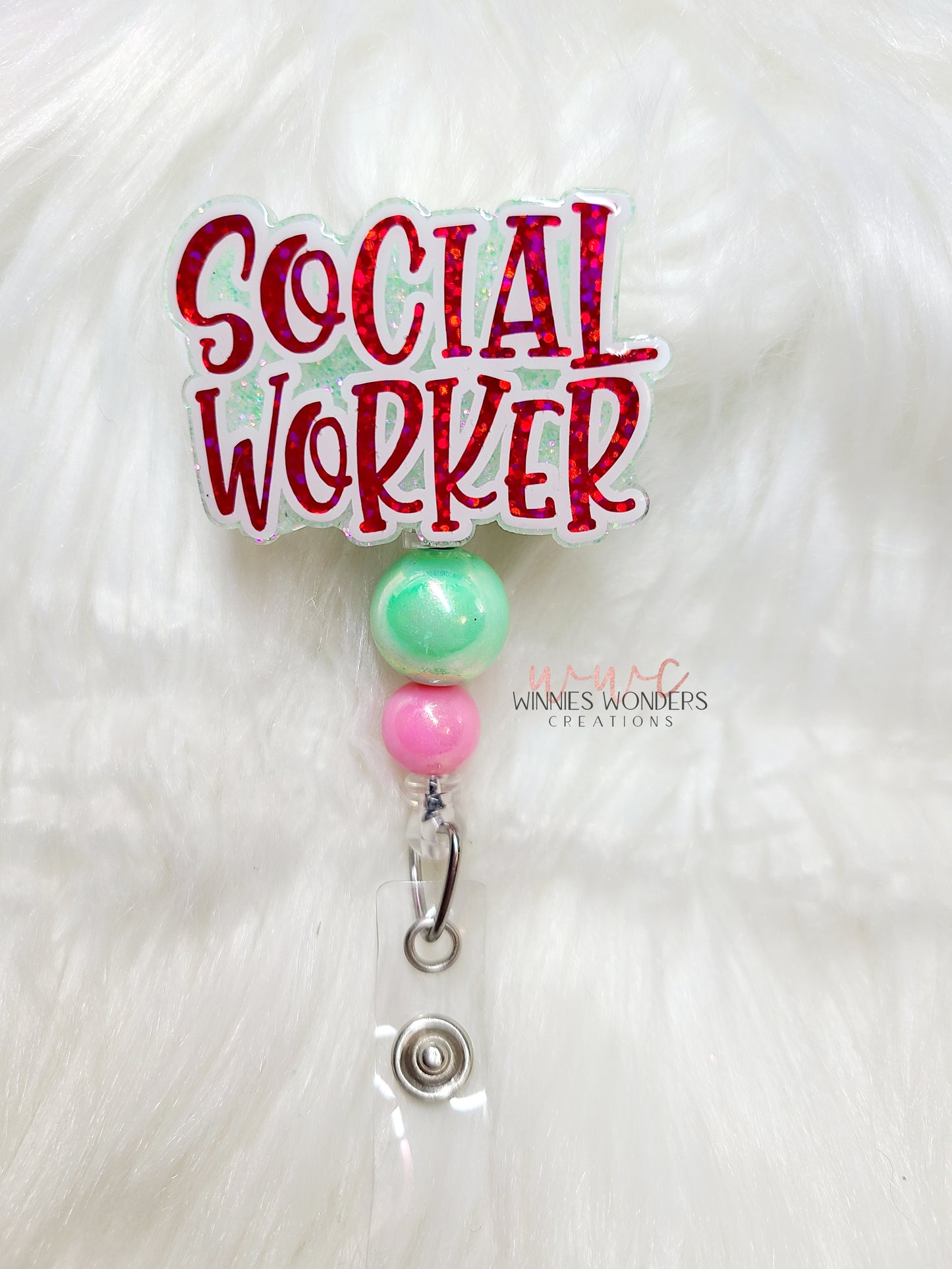 Social Worker Badge Reel