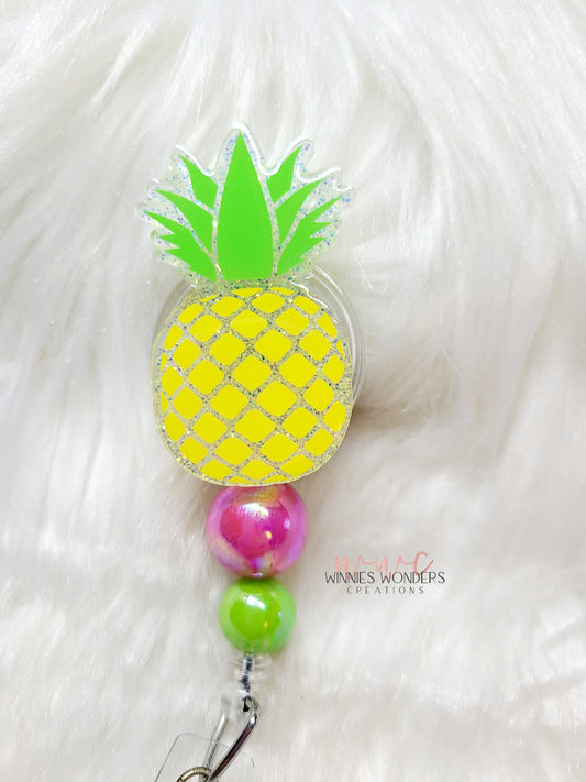 Pineapple Badge Reel