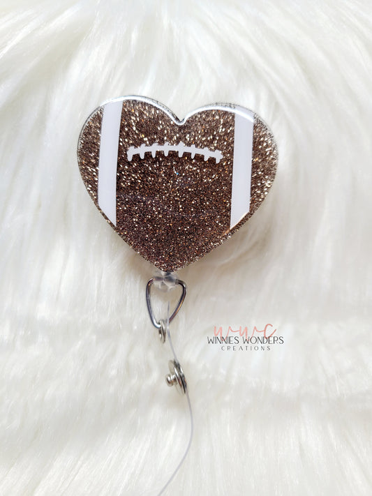 Football Heart Badge Reel