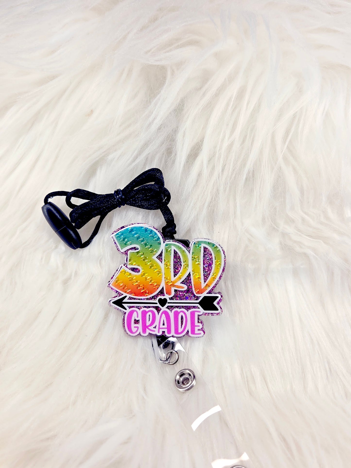 3rd Grade Teacher Lanyard