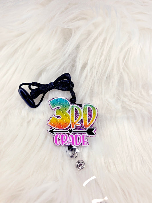 3rd Grade Teacher Lanyard