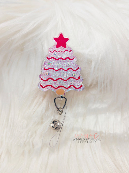 Christmas Tree Badge Reel