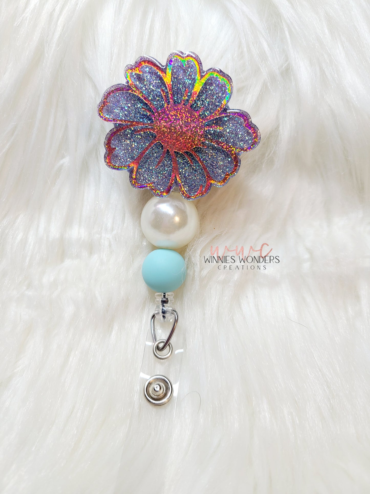 Flower Badge Reel