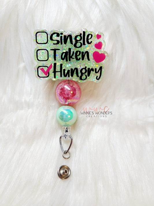 Single Taken Hungry Badge Reel