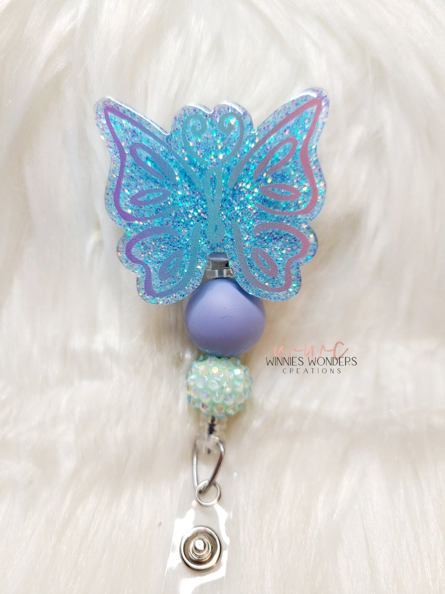 Butterfly Badge Reel