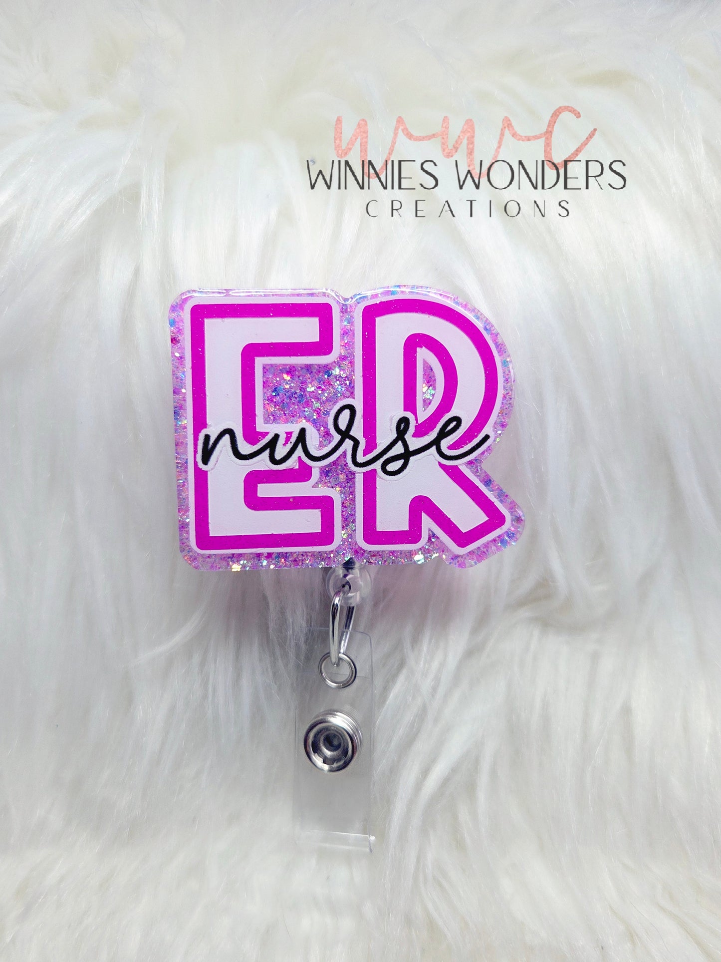 ER Nurse Badge Reel