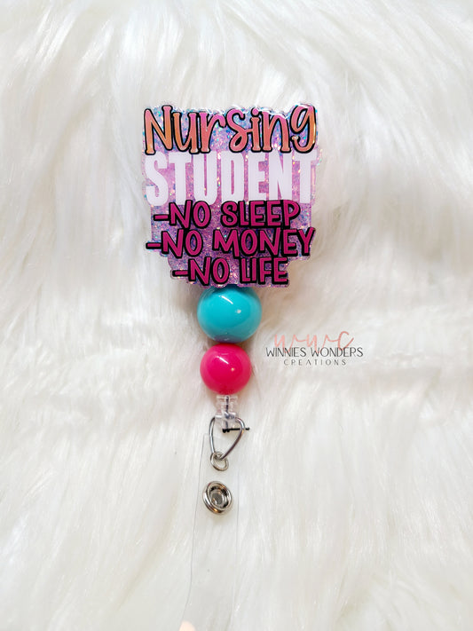 Nursing Student Badge Reel