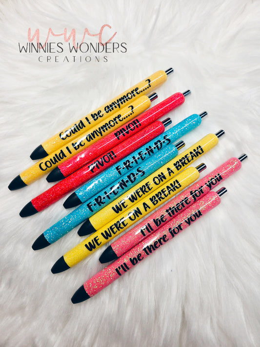 Friends Inspired Pen Pack #1