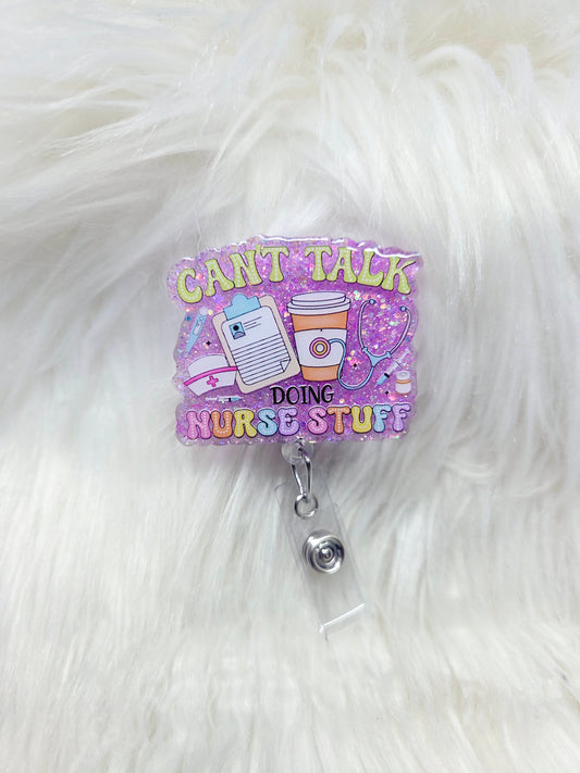 Nurse Stuff  Badge Reel