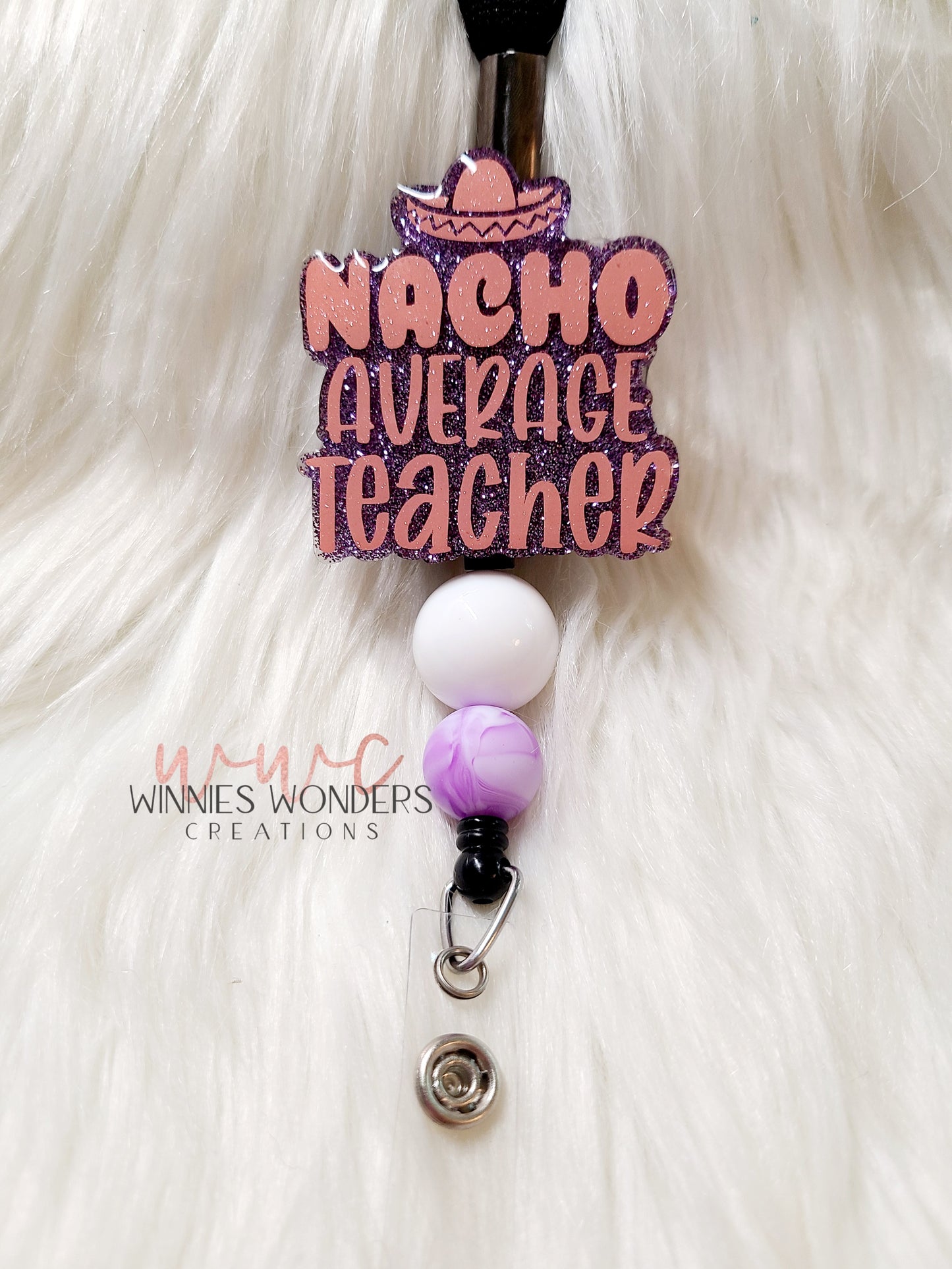 Natcho Average Teacher Lanyard