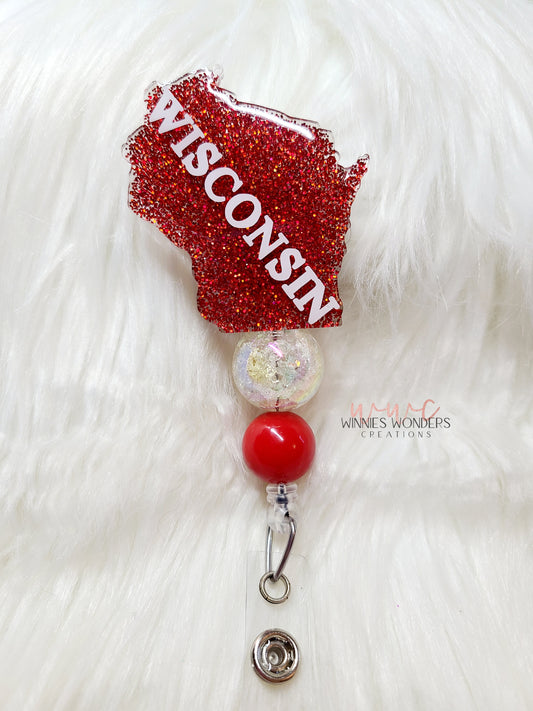 Wisconsin Badge Reel