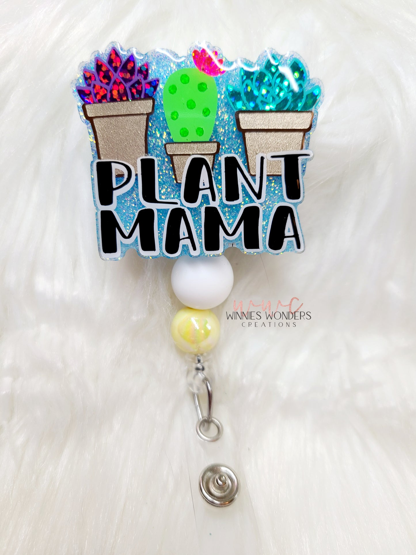 Plant Mama Badge Reel