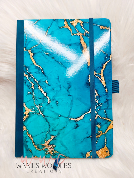8.5 x 5.5 Notebook/Journal w/ Pen Holder
