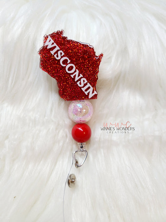 Wisconsin Badge Reel