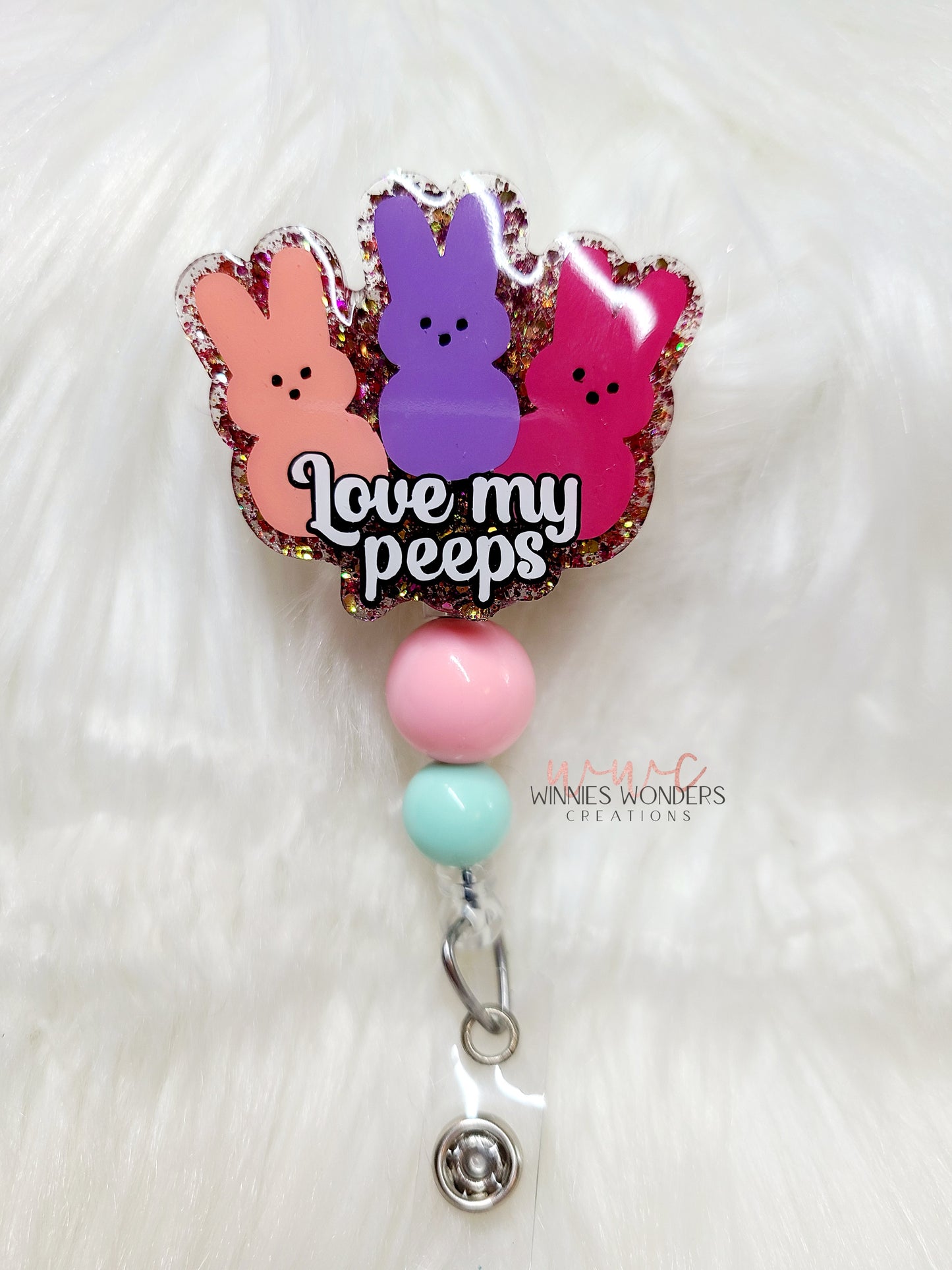 Love My Peeps Badge Reel