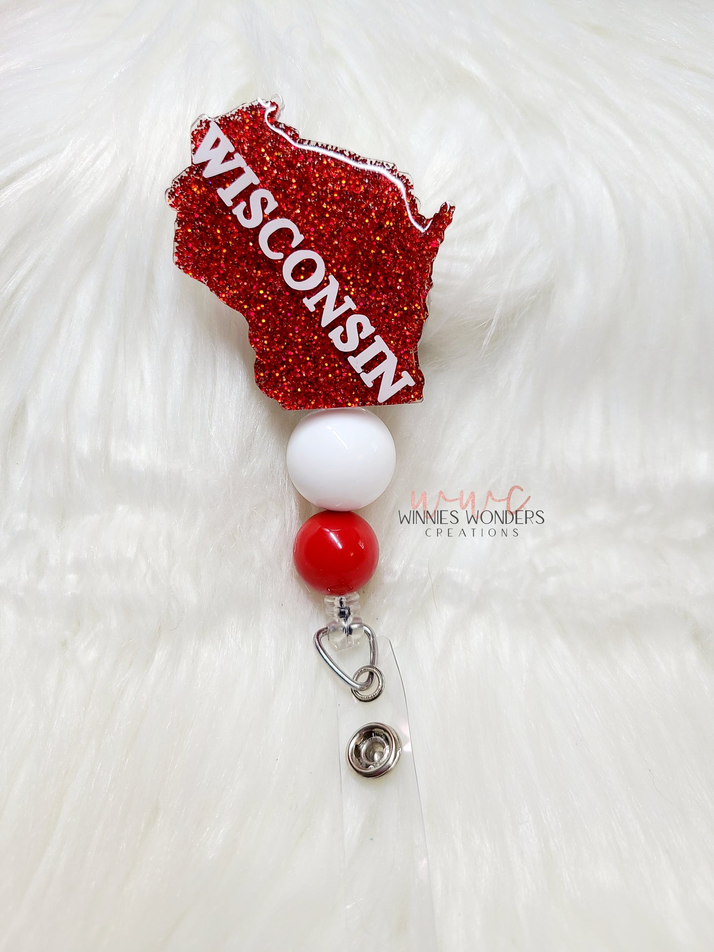 Wisconsin Badge Reel