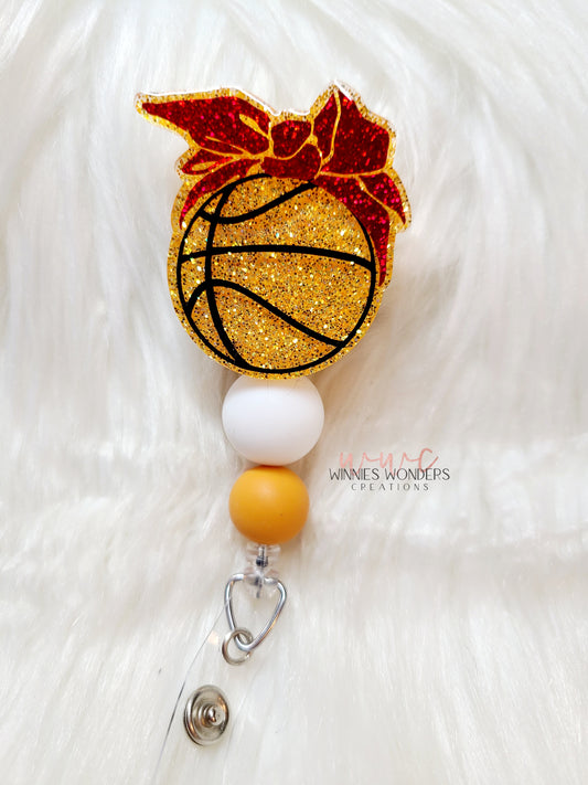 Basketball Badge Reel