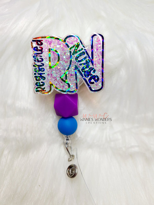 Registered Nurse Badge Reel