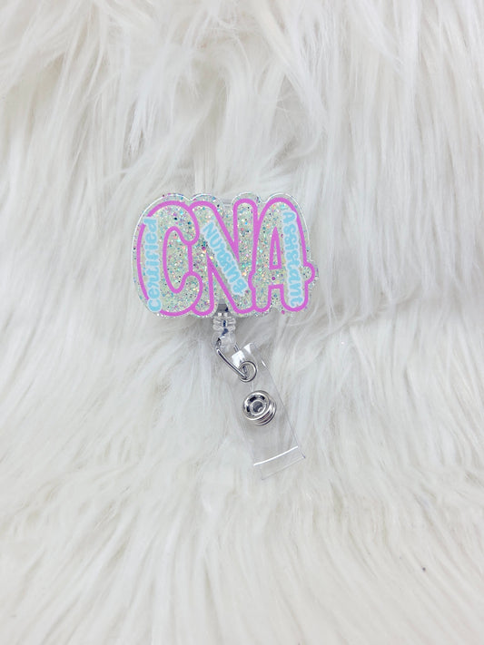 CNA-Certified Nursing Assistant Badge Reel