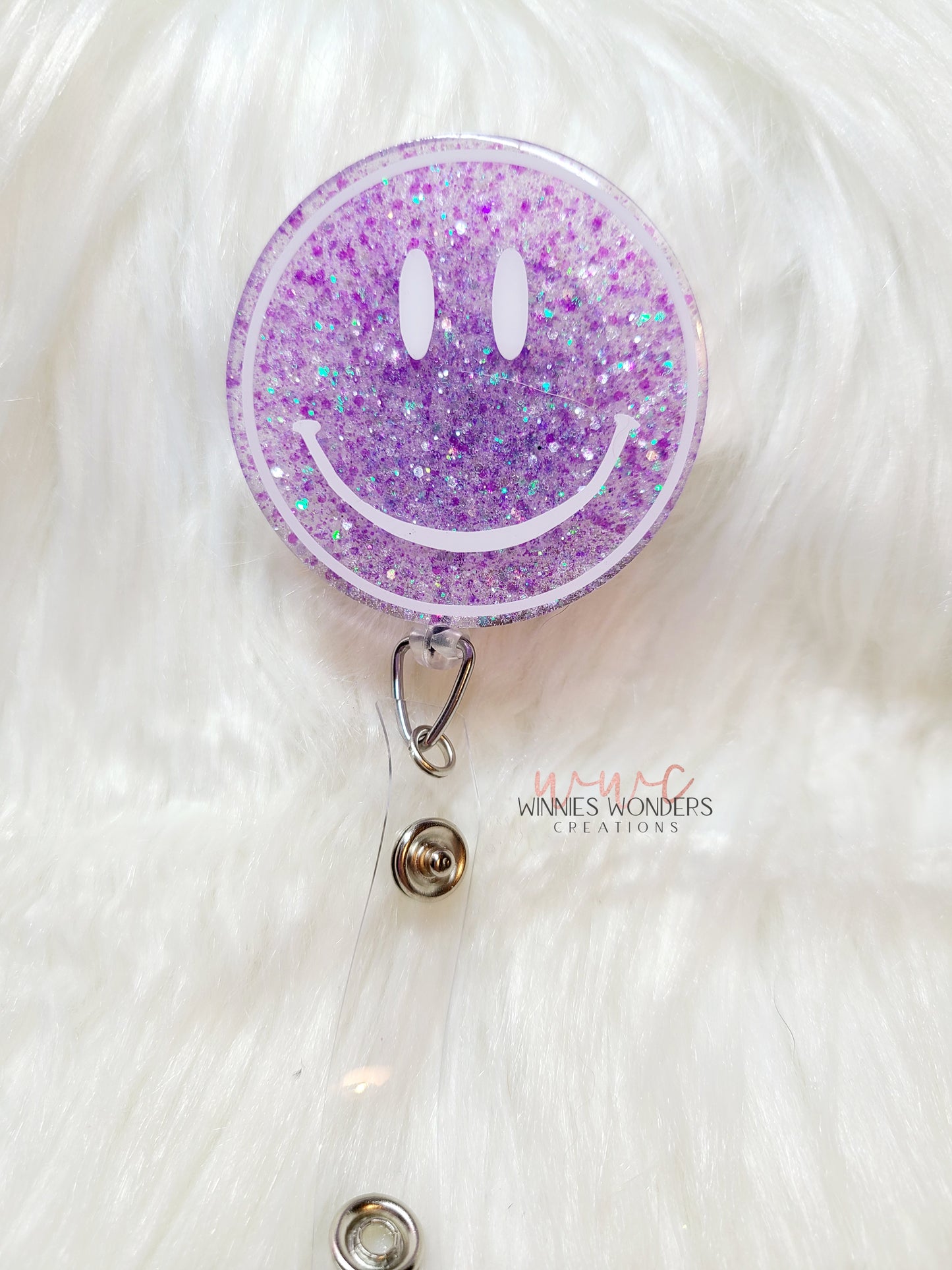 Smiley Badge Reel