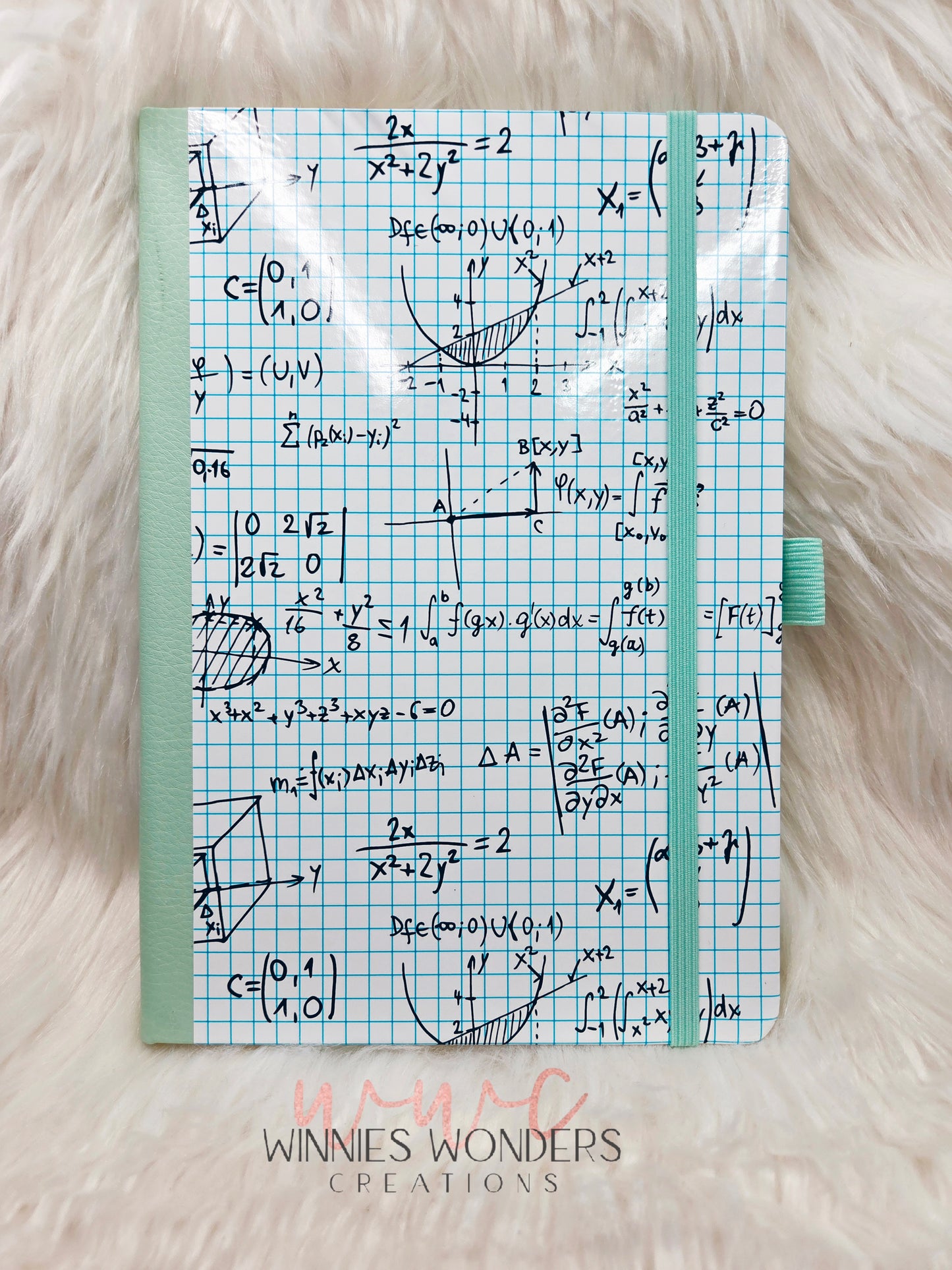 8.5 x 5.5 Notebook/Journal w/ Pen Holder