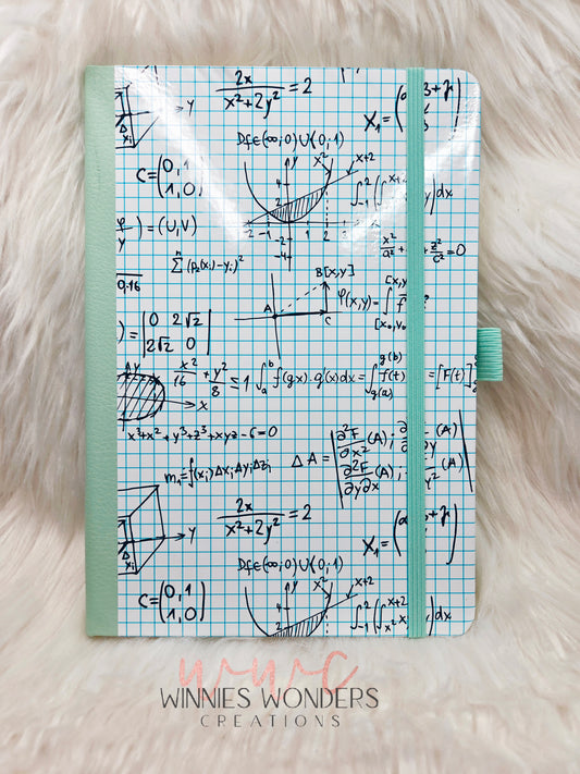 8.5 x 5.5 Notebook/Journal w/ Pen Holder