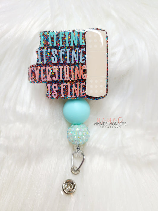 Everything is Fine Badge Reel