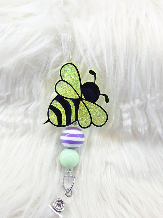 Bumblebee Badge Reel