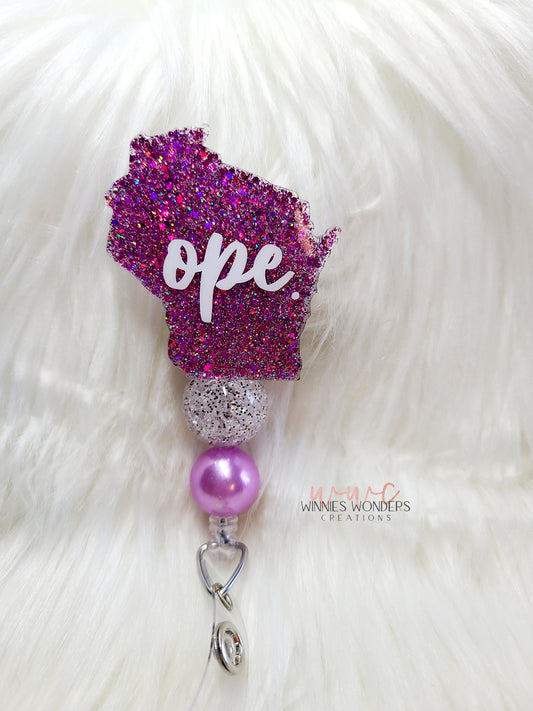 OPE Wisconsin Badge Reel