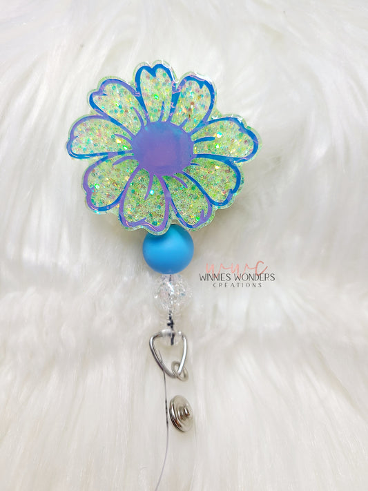 Flower Badge Reel