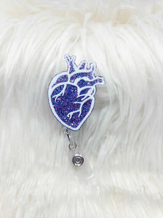 Anatomical Heart Badge Reel