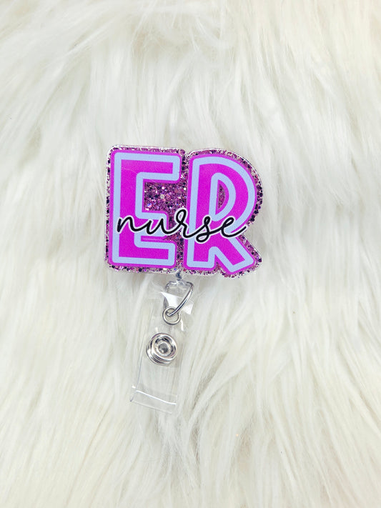 ER (Emergency Room) Nurse Badge Reel