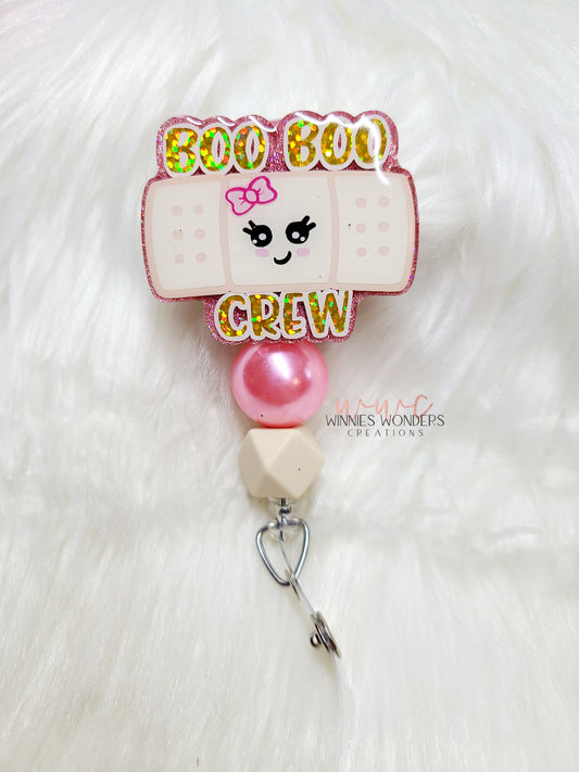 Boo Boo Crew Badge Reel