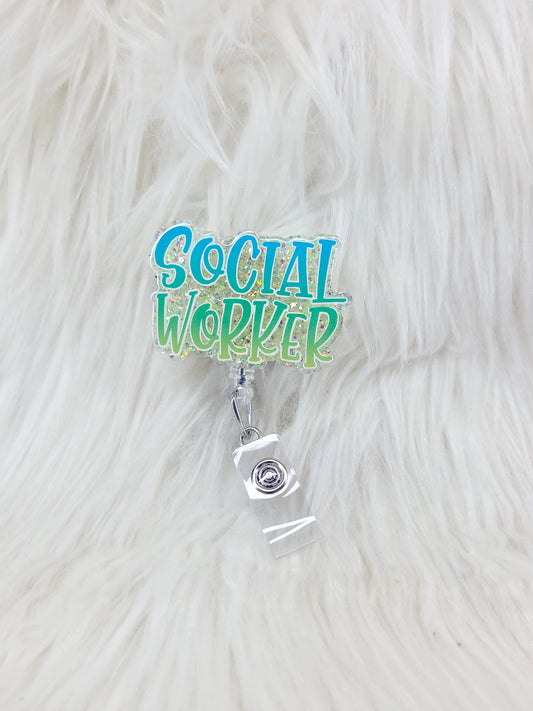 Social Worker Badge Reel