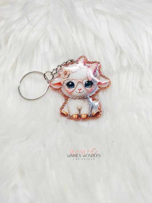 Lamb Keychain