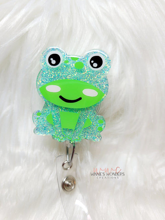 Frog Badge Reel