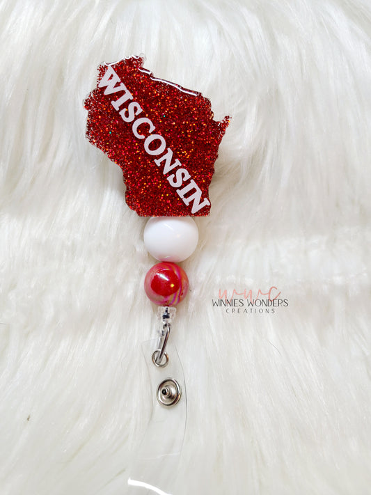 Wisconsin Badge Reel